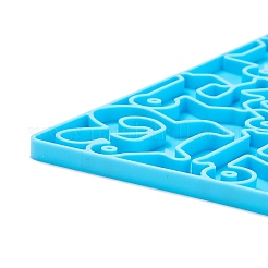 Слово diy кулон силиконовые Молды&nbsp;DIY-I085-41