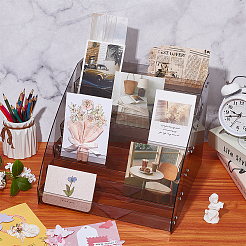 Прозрачный акриловый 7 слой лака для ногтей стойка для демонстрации&nbsp;ODIS-UN0001-22D