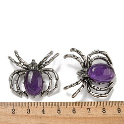 Подвески из натурального аметиста &nbsp;G-G147-05AS-02