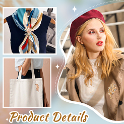 7 шт. 7 стиля броши из сплава со стразами для женщин JEWB-WR0001-11