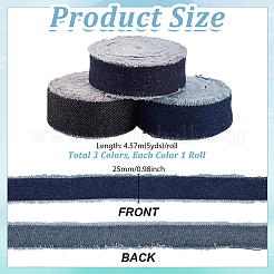 3 рулон 3-х цветной полиэфирной ленты&nbsp;OCOR-GA0002-80