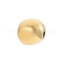 Ovale Perlen aus Edelstahl 304&nbsp;STAS-OY017-52G