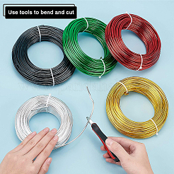 Круглый анодированный алюминиевый провод&nbsp;AW-BC0007-3.0mm-10