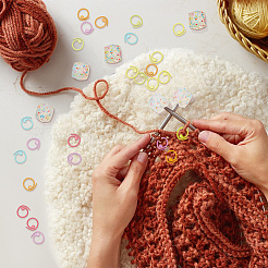 Шестигранник с узором в горошек из экологически чистого пищевого силикона DIY-NB0010-70