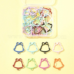 30 шт. Кольца пружинные затворные из сплава с распылительной краской FIND-FS0004-03