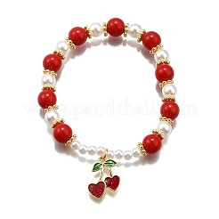 Латунь браслеты простирания&nbsp;BJEW-C098-02B