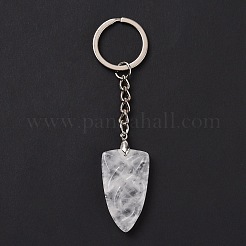 Брелок с подвеской в виде матросского узла из натурального кварца KEYC-E038-03P-06