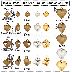 Подвески из сплава в тибетском стиле&nbsp;TIBEP-SC0002-13