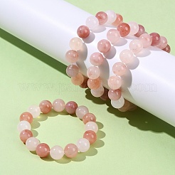 12 мм натуральный золотой шелковый нефрит из Синьцзяна BJEW-G756-01C