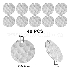 40 шт. подвески из нержавеющей стали 304 STAS-SC0002-63P