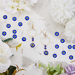 2 нити бусины ручной работы от сглаза лэмпворк нити LAMP-DC0001-15