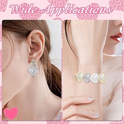 30шт 3 цвета акриловые бусины с УФ-покрытием&nbsp;MACR-YW0004-74