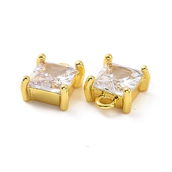 Подвески из латуни с прозрачным стеклом KK-E068-VF218