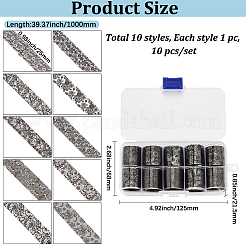 Autocollant nail art transfert animal&nbsp;MRMJ-GF0001-73A