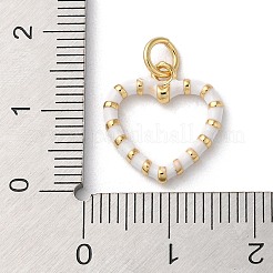 Латунь эмаль подвески KK-K332-35G