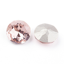 Cabochons de strass pointu dos et dos plaqué en verre&nbsp;RGLA-J012-8mm-102