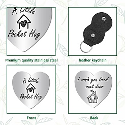 201 памятная монета из нержавеющей стали для лиц AJEW-CN0002-07A