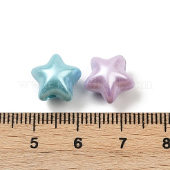 Непрозрачные акриловые бусины с имитацией жемчуга OACR-B031-52