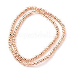 Стеклянные бусины с гальваническим покрытием &nbsp;EGLA-C007-10B