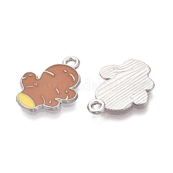 Pendentifs d'émail en alliage&nbsp;ENAM-Q003-06P