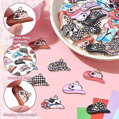 45 шт. подвески из цинкового сплава с двухцветной печатью FIND-CJ0004-24