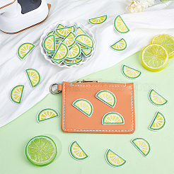 50 шт. клетчатых тканевых нашивок на одежду&nbsp;PATC-PH0001-57