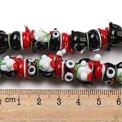 Бусы лэмпворк ручной работы LAMP-L079-02A