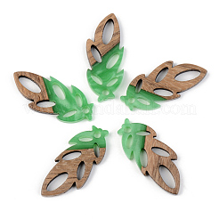 Подвески из смолы и ореха RESI-S389-062B