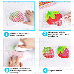 50 Stück Bügelpapier zum Basteln von Bügelperlen&nbsp;DIY-CY0002-81B