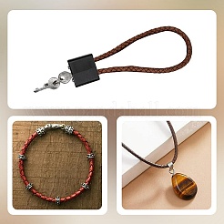7.5м 3 стиля круглый плетеный кожаный шнур OCOR-AR0001-68