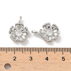 Латунные микро проложить кубического циркония подвески&nbsp;KK-L260-07P