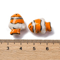 Фарфоровые бусины ручной работы PORC-R002-01J