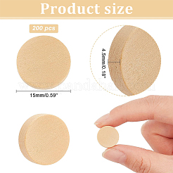 Деревянные круглые детали из бука WOOD-OC0002-39