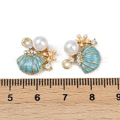 Подвески из латунного сплава&nbsp;KK-R226-10G-02