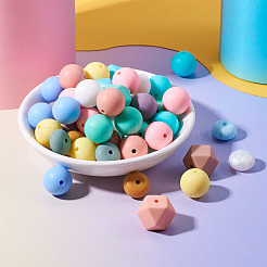 Наборы для изготовления эластичных браслетов из силиконового бисера своими руками&nbsp;DIY-TA0010-15