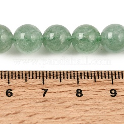 Naturales verdes fresa de cuarzo hebras de abalorios&nbsp;GG-CBA0487-E01-8mm