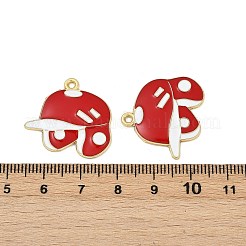 Pendentifs d'émail en alliage&nbsp;ENAM-V001-01F-G