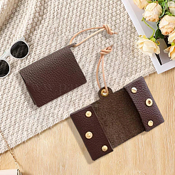 1 шт. карманный держатель для салфеток из искусственной кожи&nbsp;AJEW-CL0001-66C