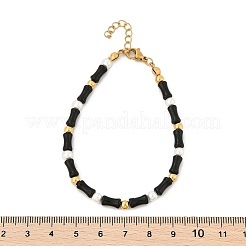 Браслеты из нержавеющей стали 304 для женщин BJEW-M056-08G-04