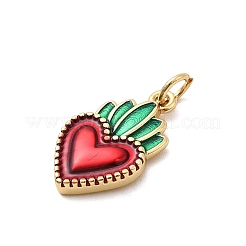 Латунь эмаль подвески KK-P338-34A-G