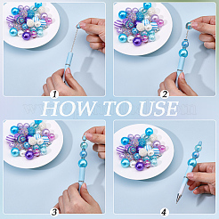 Kits para hacer bolígrafos con cuentas&nbsp;DIY-BM0002-70