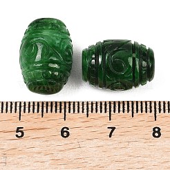 Натуральные бирманские нефритовые бусины&nbsp;G-D364-09A