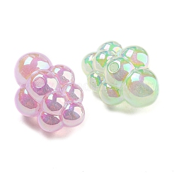 Светящиеся акриловые бусины с УФ-покрытием&nbsp;MACR-D024-23