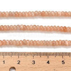 Натуральный Sunstone бисер пряди G-Z110-B33-2x4mm