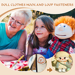 4 пачка 2 стиля нейлоновых и полиэфирных волшебных лент FIND-FG0002-74