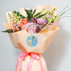 5 лист круглых точек ПВХ водонепроницаемые декоративные наклейки наклейки DIY-WH0481-11