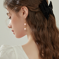 2 нити гальванизированных бусин из ракушек&nbsp;PEAR-NB0001-96