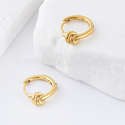 Boucles d'oreilles créoles en acier inoxydable 304 pour femmes&nbsp;MV0057