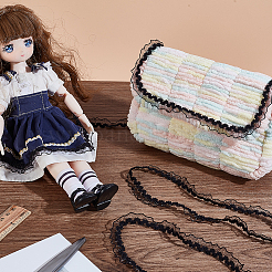 25 м полиэстеровых эластичных кружевных лент&nbsp;OCOR-PH0006-27C