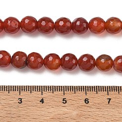 Gefärbte und erhitzte natürliche Achatperlenstränge&nbsp;G-P539-D01-09